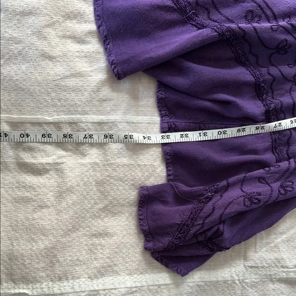 Elegant Purple Sleeveless Dress - Picture 7 of 12